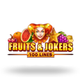 Fruits &amp; Jokers: 100 lines logotype