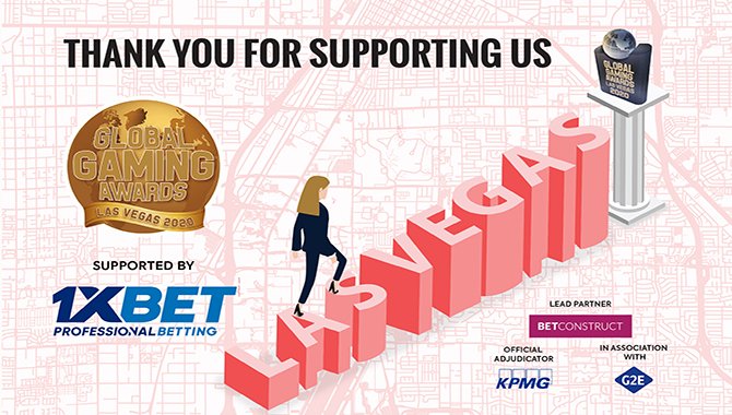 1xBet confirmed as category sponsor at Global Gaming Awards Las Vegas