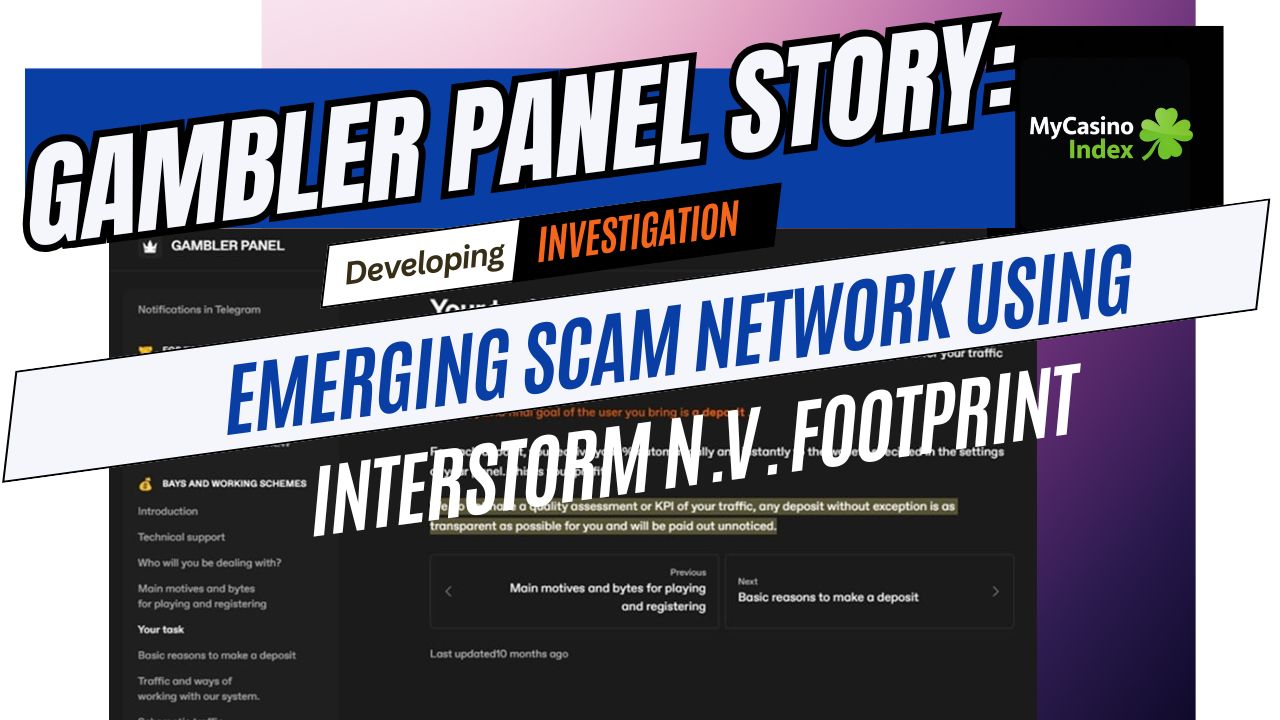 Emerging Scam Network Using Interstorm N.V. Footprint Targets Online Casino Players