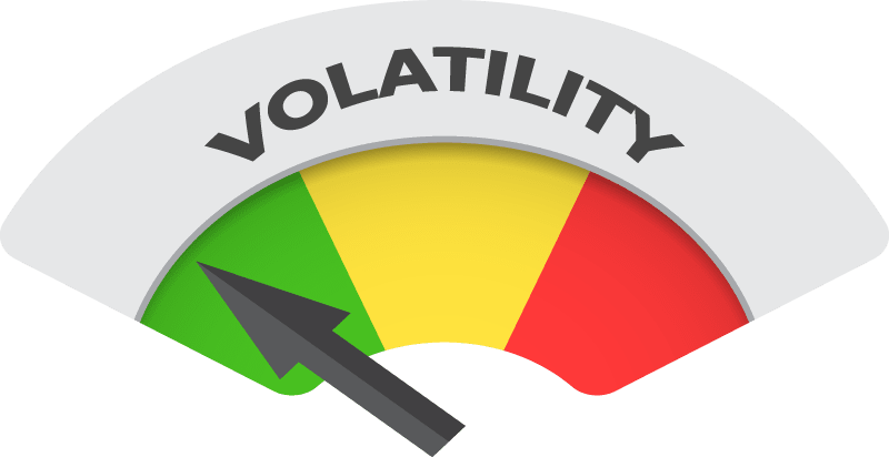 Low volatility slot machine list