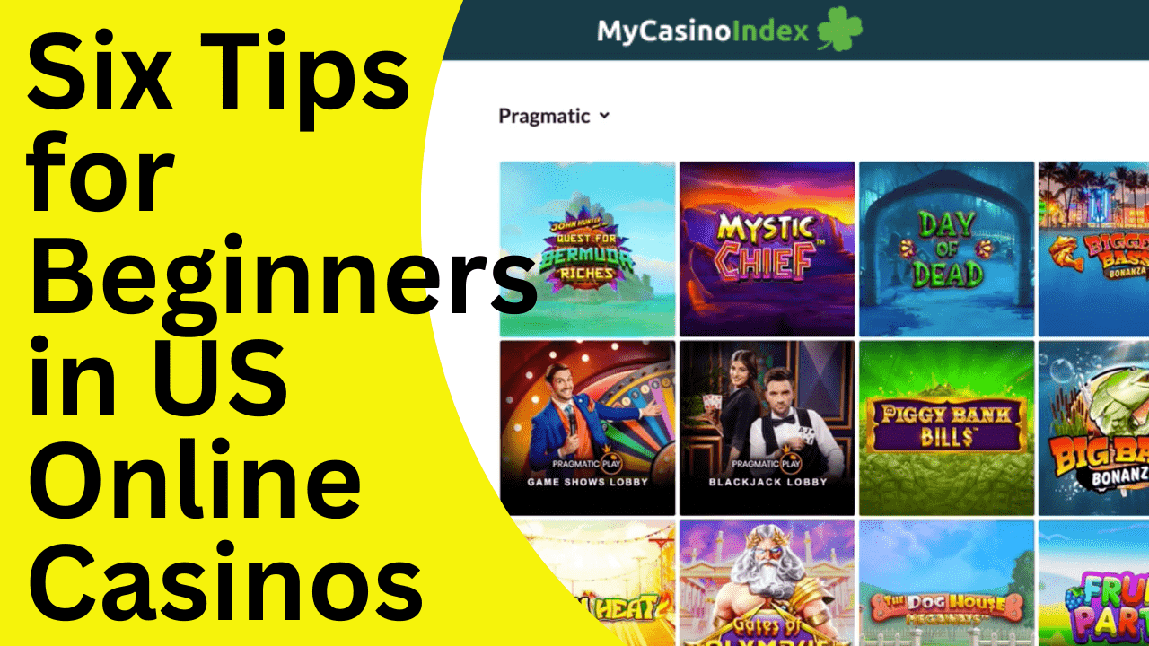 Six Tips for Beginners in US Online Casinos logotype