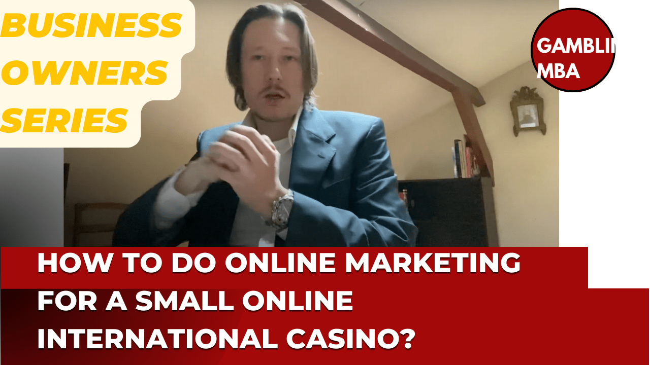 How to build a marketing function in an online casino?