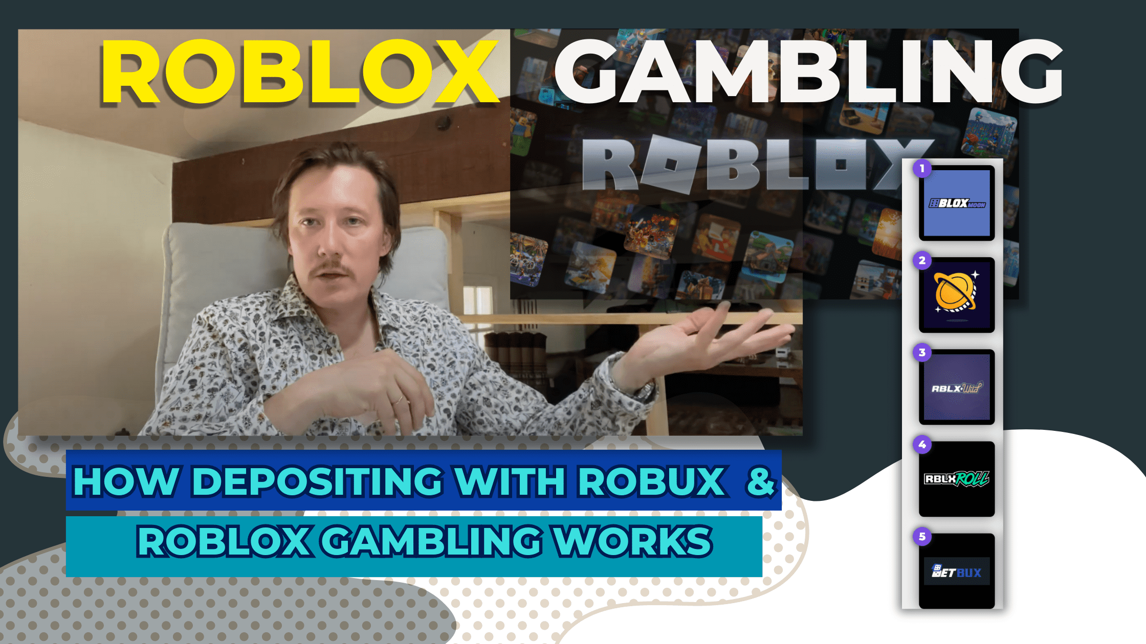 Roblox GAMBLING Website Is *SPONSERING* People (BloxFlip)
