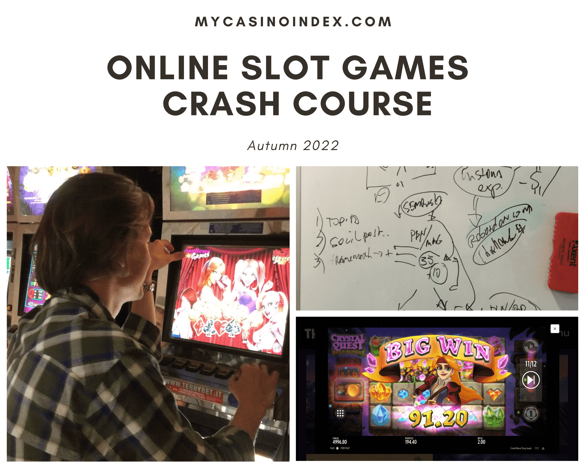 Online Slot Games Crash Course logotype