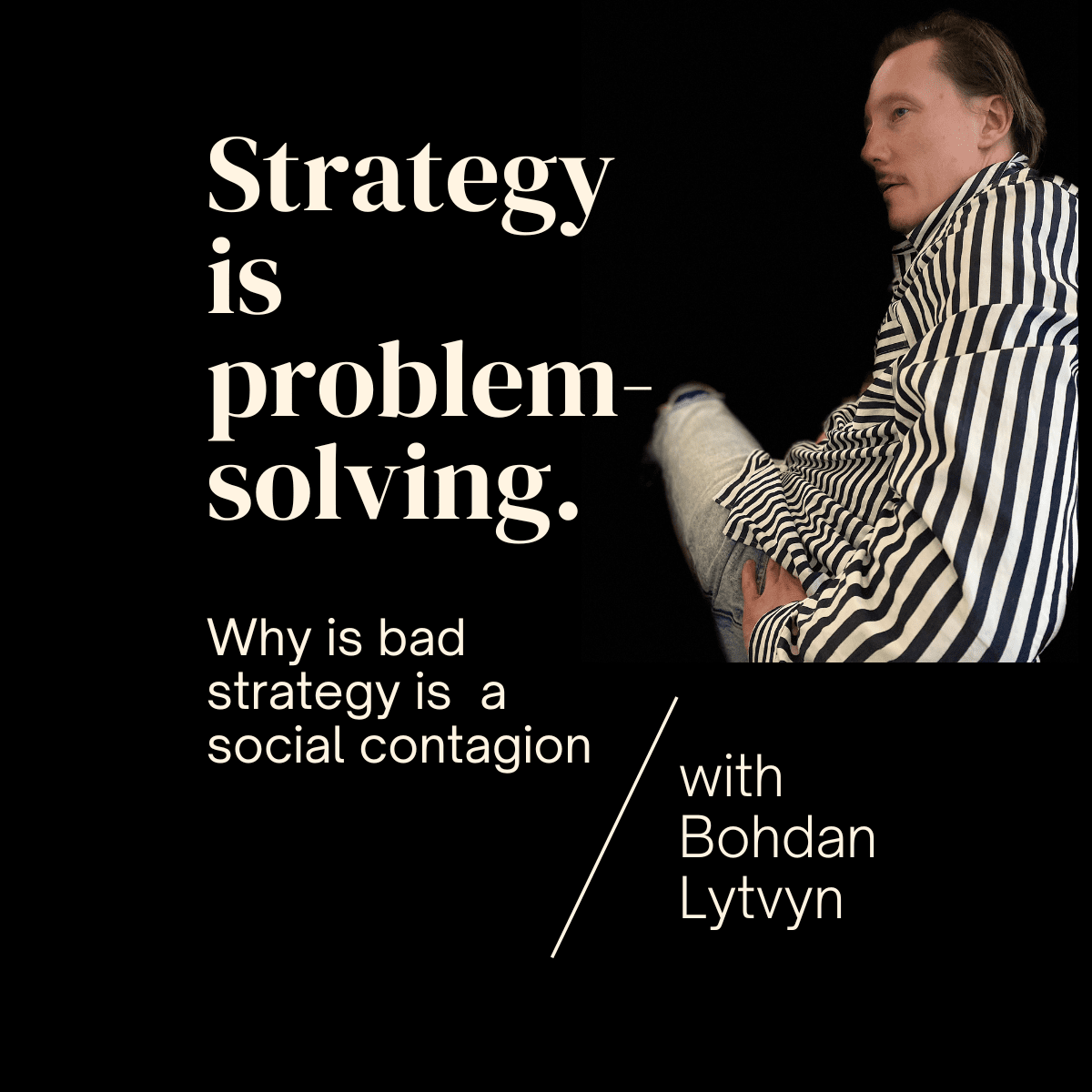 Strategy is problem-solving. Why is bad strategy in gambling a social contagion? logotype