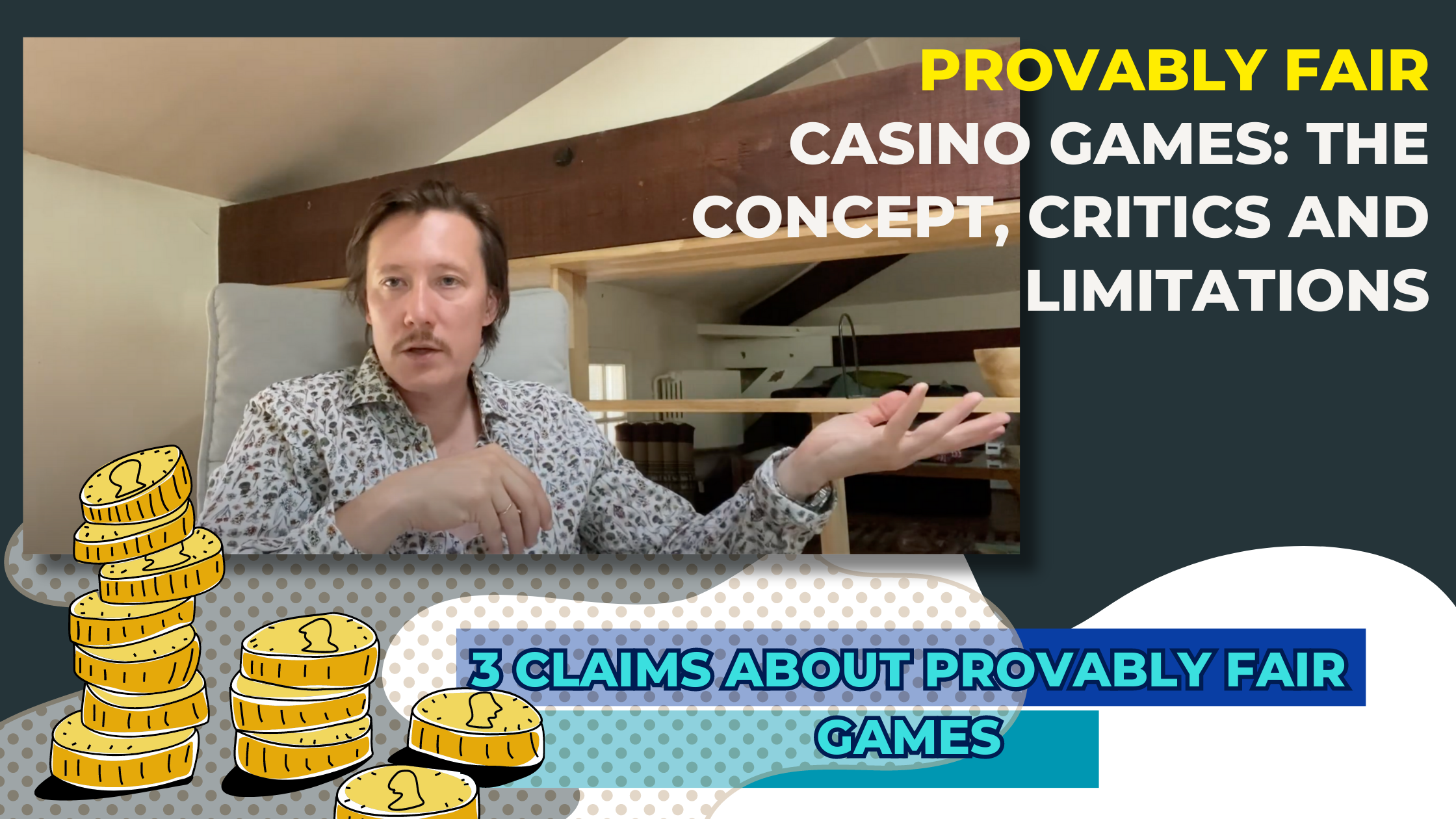 Provably fair casino games  logotype
