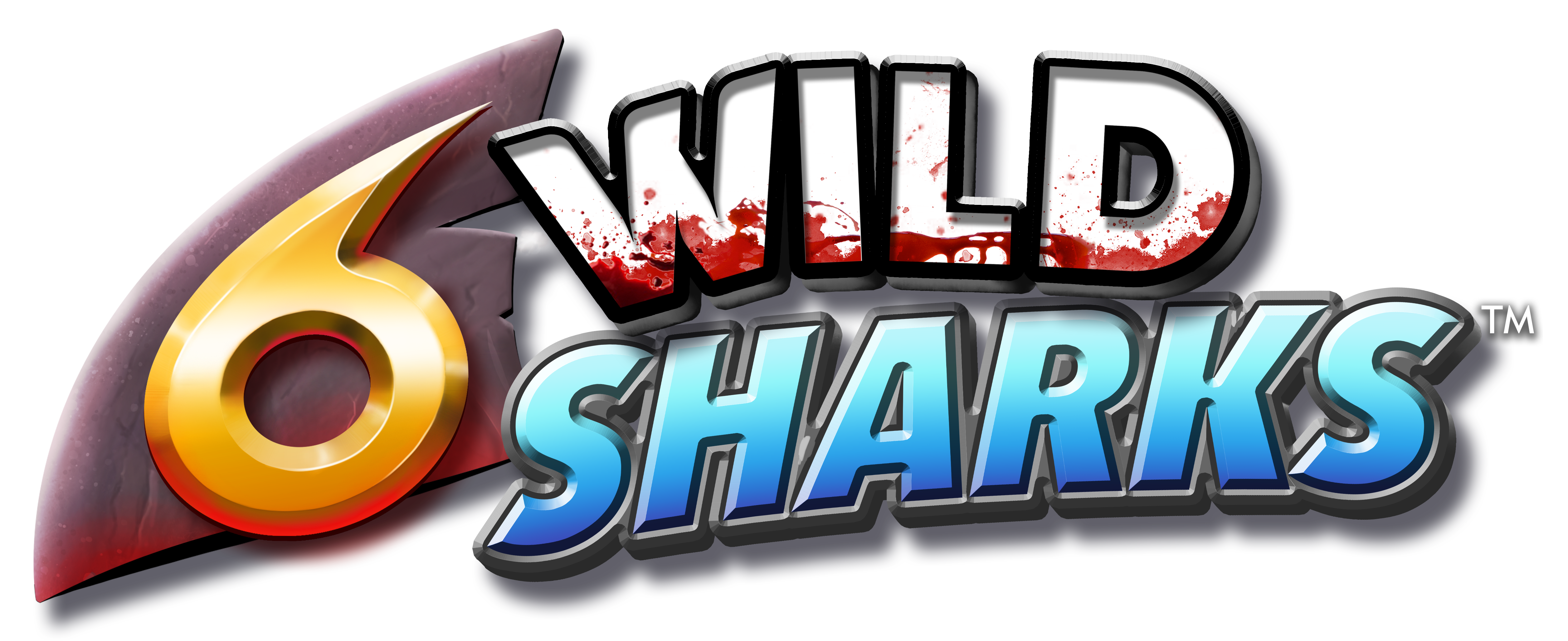 6 Wild Sharks logotype